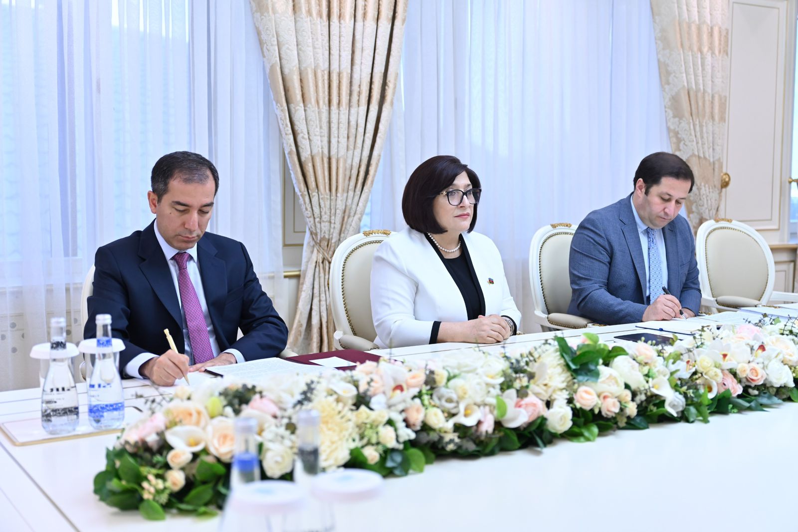 Sahibə Qafarova Liviya Dövlətinin Azərbaycandakı səfirini qəbul edib (FOTO)