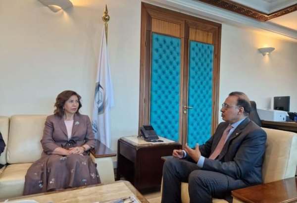 Bahar Muradova  Mərakeşdə Abdelilah Benarafa  ilə görüşüb (FOTO)