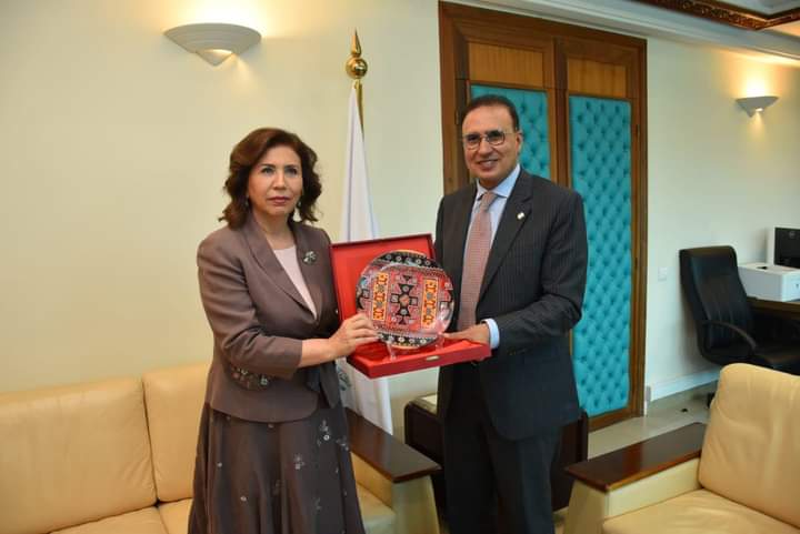 Bahar Muradova  Mərakeşdə Abdelilah Benarafa  ilə görüşüb (FOTO)