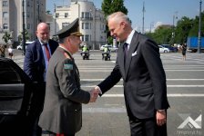 Zakir Həsənov Budapeştdə macarıstanlı həmkarı ilə görüşüb (FOTO)