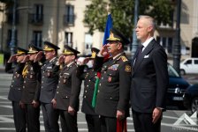 Zakir Həsənov Budapeştdə macarıstanlı həmkarı ilə görüşüb (FOTO)