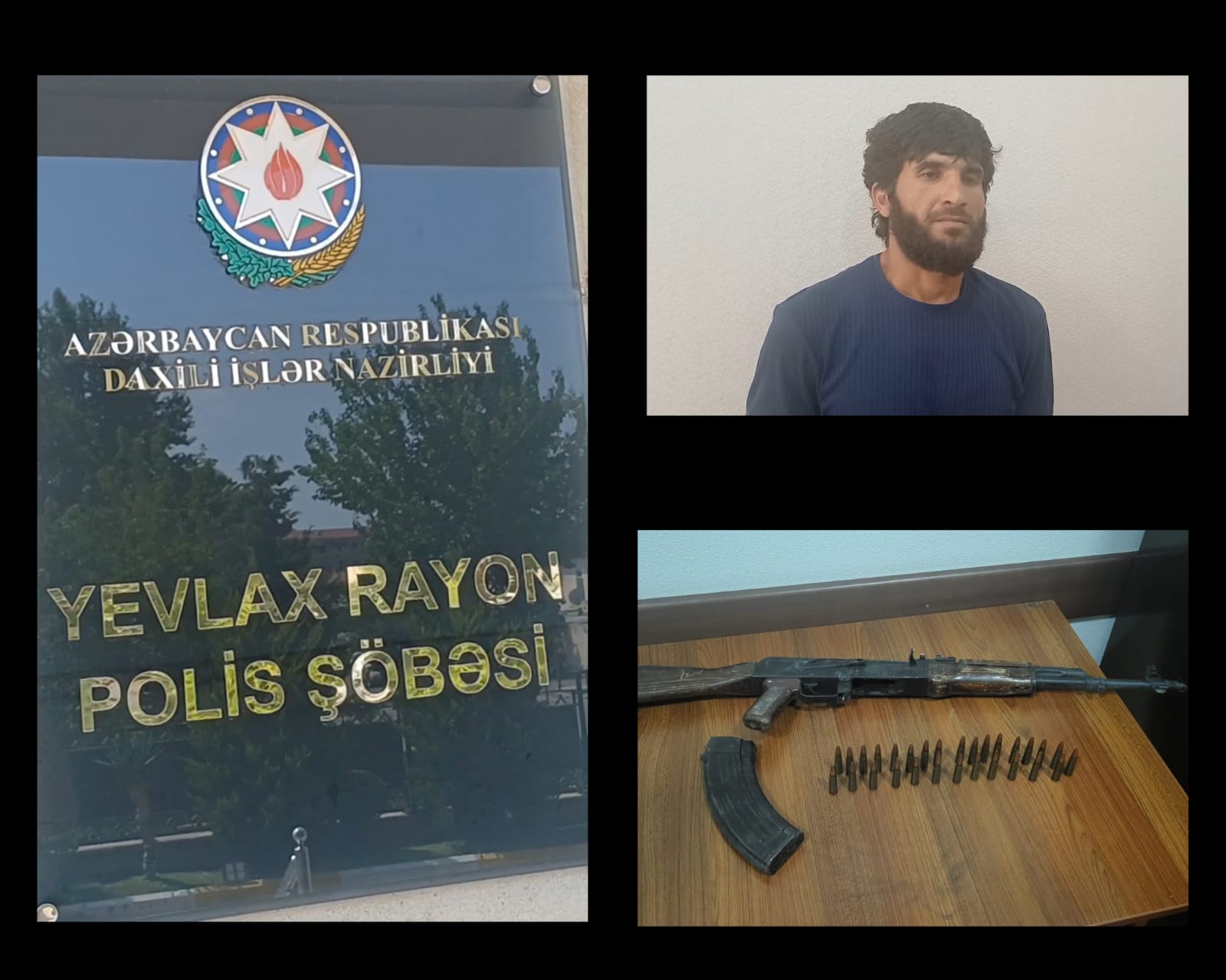 Qanunsuz silah saxlayan şəxs həbs edildi