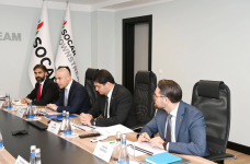 SOCAR-ın Müşahidə Şurasının sədrinin iştirakı ilə “SOCAR Downstream Management” şirkətində görülmüş işlərlə əlaqədar hesabat görüşü keçirilib (FOTO)