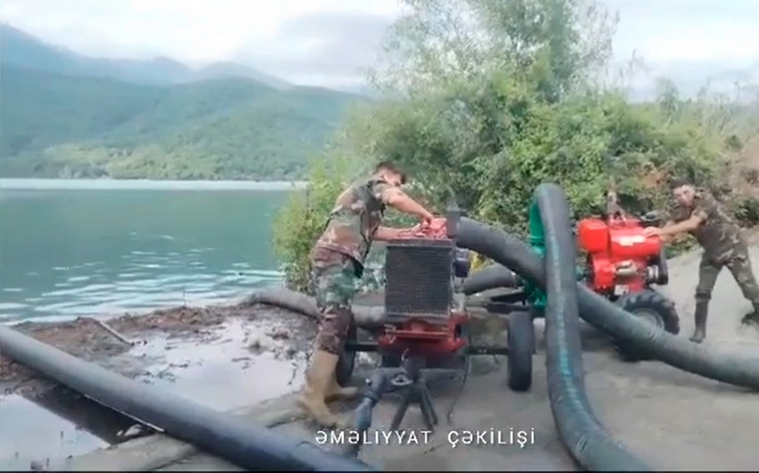 Nohur gölündə suyun səviyyəsi artdı: ətraf ərazilər üçün təhlükəli vəziyyət yarandı
