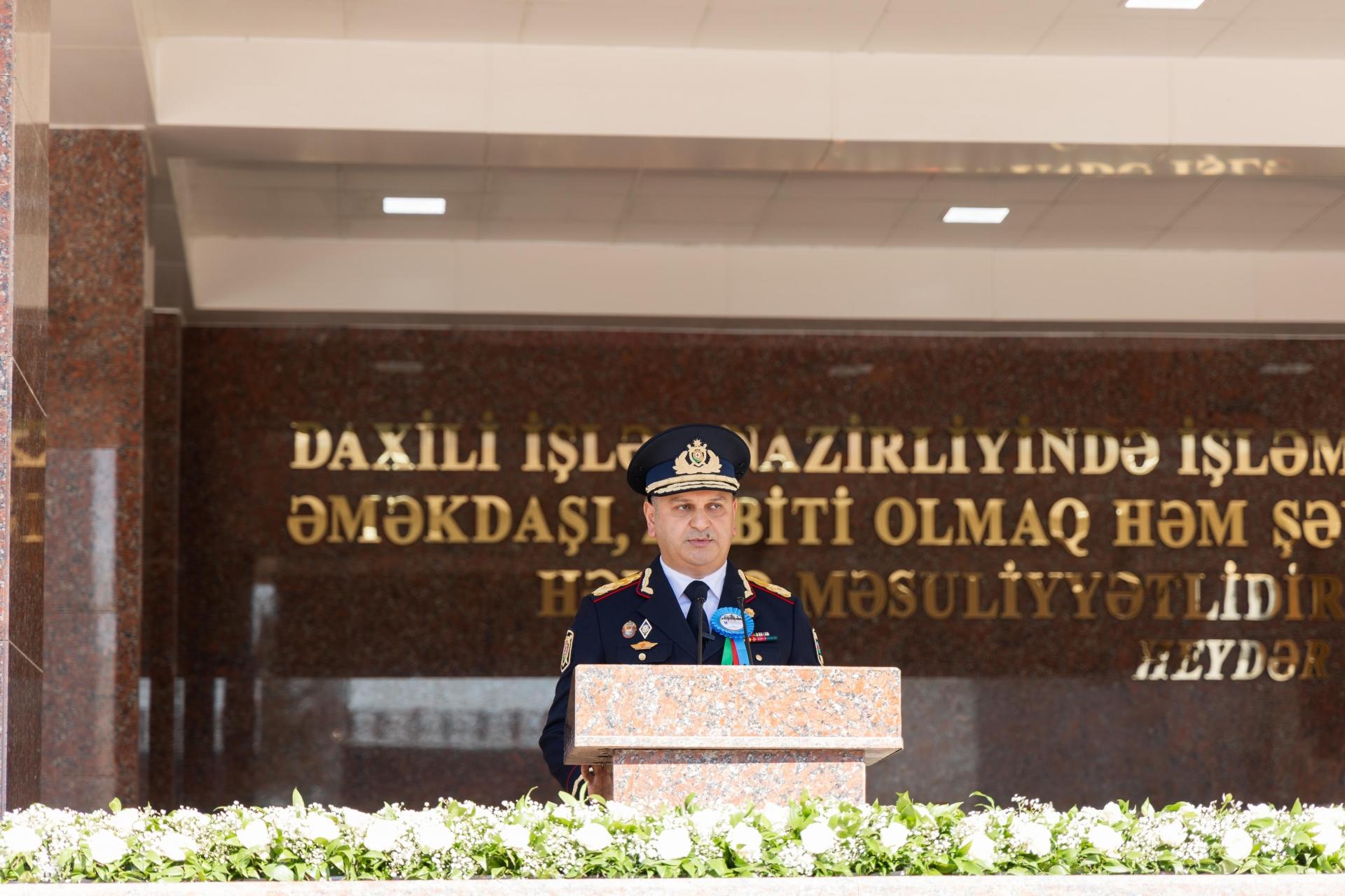 “Polis Günü”nə və tədris ilinin buraxılışına həsr olunmuş mərasim keçirilib (FOTO)