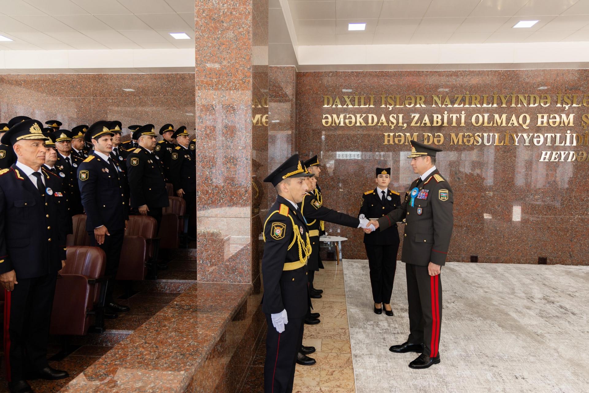 “Polis Günü”nə və tədris ilinin buraxılışına həsr olunmuş mərasim keçirilib (FOTO)