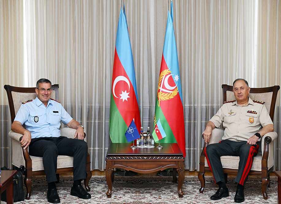 Azərbaycan və NATO arasında hərbi əməkdaşlıq məsələləri müzakirə olunub