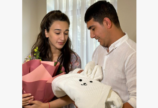 Sus kəndində ilk körpə dünyaya gəlib (FOTO)