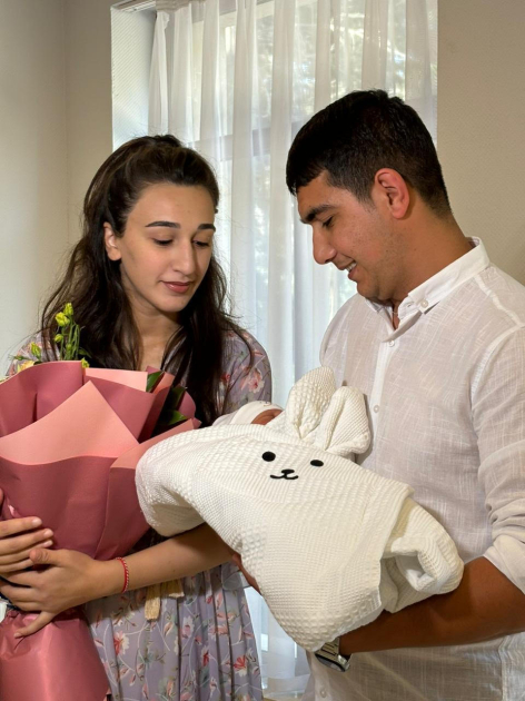 Sus kəndində ilk körpə dünyaya gəlib (FOTO)