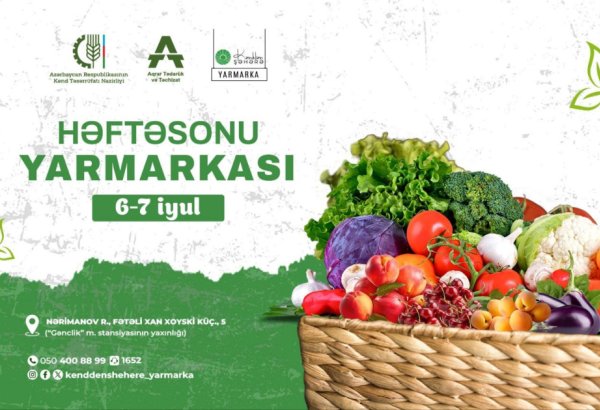Paytaxtda “Kənddən şəhərə” həftəsonu yarmarkası keçiriləcək