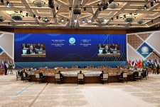 Prezident İlham Əliyev Astanada “ŞƏT plyus” formatında görüşdə çıxış edib (FOTO/VİDEO) (YENİLƏNİB)