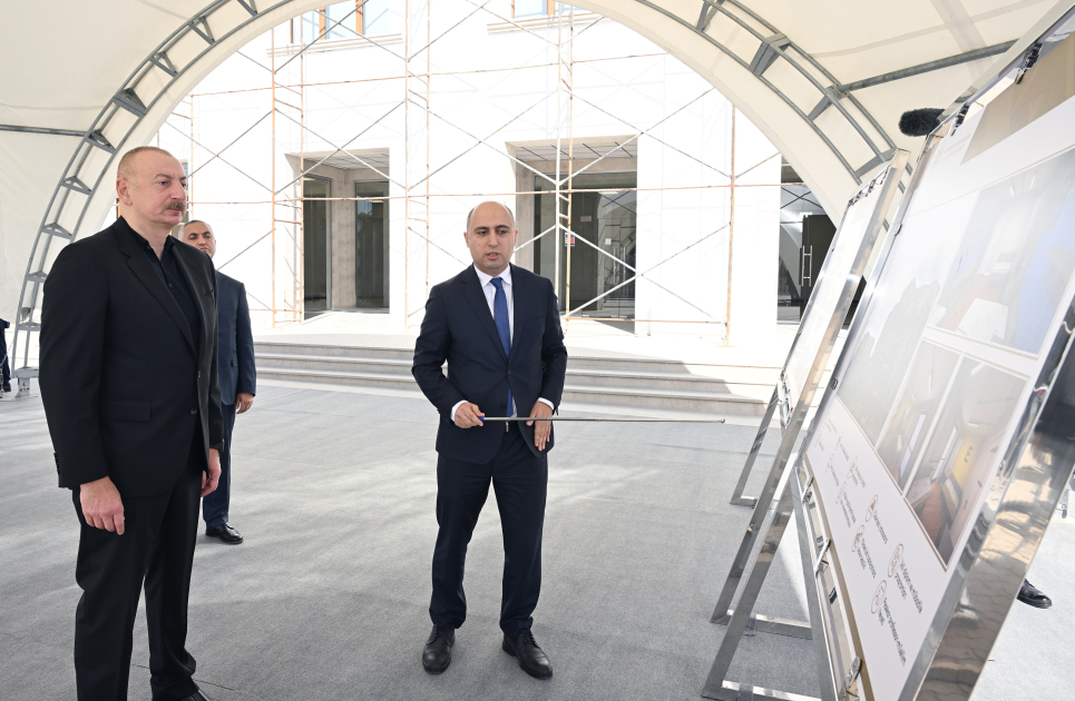 Prezident İlham Əliyev Xankəndidə Qarabağ Universitetində görülən işlərlə tanış olub (FOTO/VİDEO) (YENİLƏNİB)
