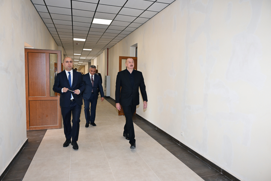 Prezident İlham Əliyev Xankəndidə Qarabağ Universitetində görülən işlərlə tanış olub (FOTO/VİDEO) (YENİLƏNİB)