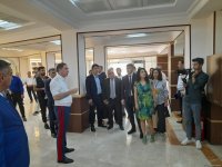 DGK yanında İctimai Şura üzvlərinin və media nümayəndələrinin Naxçıvan Baş Gömrük İdarəsinə səfəri təşkil edilib (FOTO)