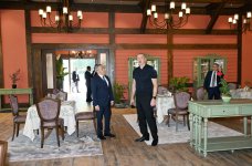 Prezident İlham Əliyev Şuşada “İsa bulağı” istirahət kompleksinin açılışında iştirak edib (FOTO/VİDEO) (YENİLƏNİB)