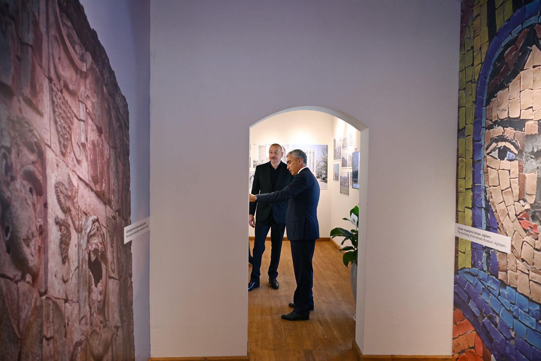 Prezident İlham Əliyev Şuşada Aşağı Gövhər Ağa məscidinin bərpadan sonra açılışında iştirak edib (FOTO/VİDEO) (YENİLƏNİB)