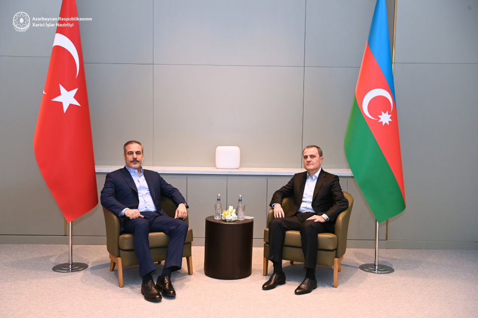 Ceyhun Bayramov və Hakan Fidan Şuşada görüşdü (FOTO)