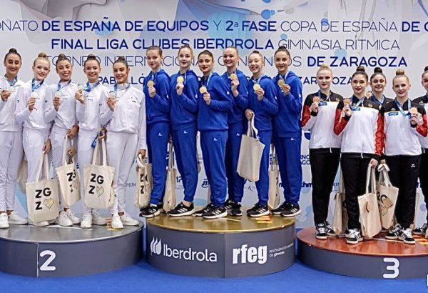 Gimnastlarımız beynəlxalq turniri üç medalla başa vurublar