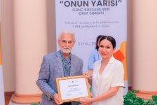 “Onun yarısı” adlı gənc rəssamların qrup sərgisi keçirilib (FOTO)