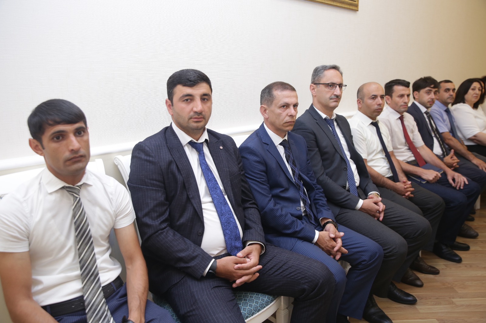 Xaçmazda test imtahanında yüksək nəticə göstərən müəllimlərlə görüş keçirilib (FOTO)