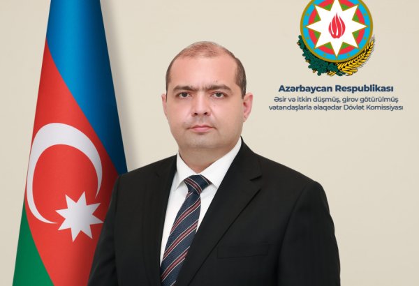 Əsir və itkin düşmüş, girov götürülmüş vətəndaşlarla əlaqədar Dövlət Komissiyasının katibi dəyişib