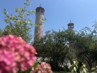 Bərpa olunan Aşağı Gövhər Ağa məscidi FOTOLARDA