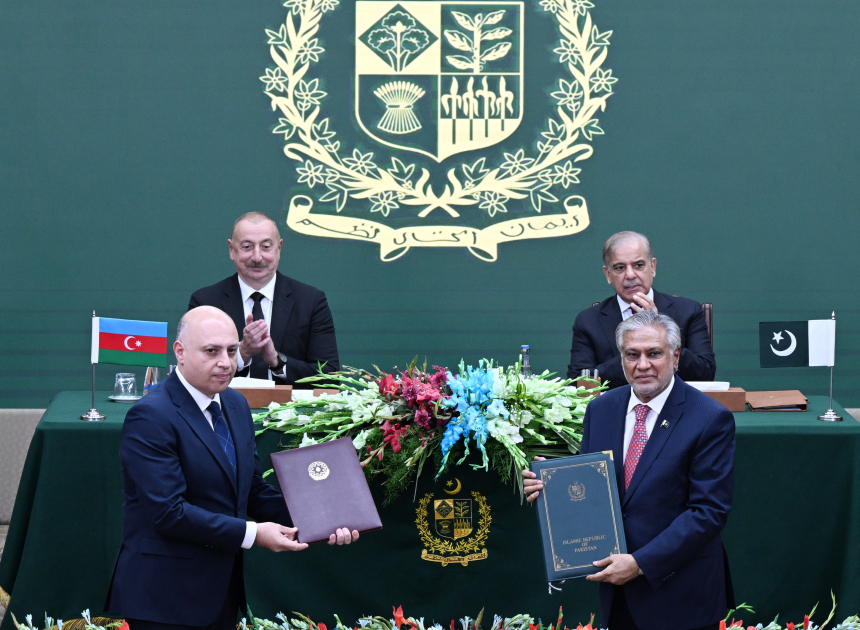 Prezident İlham Əliyevin iştirakı ilə Azərbaycan ilə Pakistan arasında imzalanmış sənədlərin mübadiləsi mərasimi olub (FOTO/VİDEO) (YENİLƏNİB)