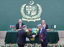 Prezident İlham Əliyevin iştirakı ilə Azərbaycan ilə Pakistan arasında imzalanmış sənədlərin mübadiləsi mərasimi olub (FOTO/VİDEO) (YENİLƏNİB)