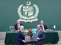 Prezident İlham Əliyevin iştirakı ilə Azərbaycan ilə Pakistan arasında imzalanmış sənədlərin mübadiləsi mərasimi olub (FOTO/VİDEO) (YENİLƏNİB)