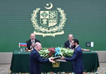Prezident İlham Əliyevin iştirakı ilə Azərbaycan ilə Pakistan arasında imzalanmış sənədlərin mübadiləsi mərasimi olub (FOTO/VİDEO) (YENİLƏNİB)