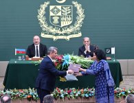 Prezident İlham Əliyevin iştirakı ilə Azərbaycan ilə Pakistan arasında imzalanmış sənədlərin mübadiləsi mərasimi olub (FOTO/VİDEO) (YENİLƏNİB)