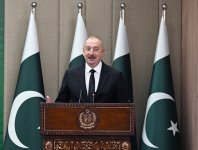 Prezident İlham Əliyev və Məhəmməd Şahbaz Şərif mətbuata bəyanatlarla çıxış ediblər (FOTO/VİDEO) (YENİLƏNİB)