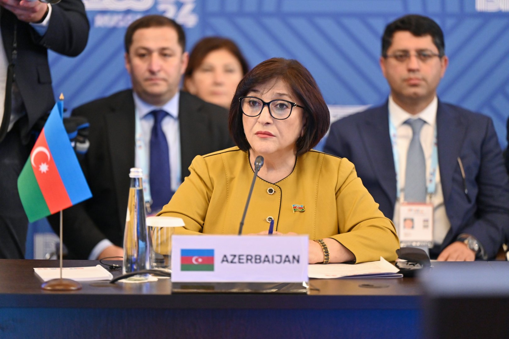 Sahibə Qafarova BRİCS ölkələrinin Parlament Forumunda çıxış edib