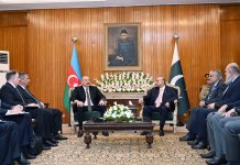 İslamabadda Prezident İlham Əliyevin Pakistan Prezidenti Asif Əli Zərdari ilə geniş tərkibdə görüşü olub (YENİLƏNİB) (FOTO/VİDEO)