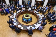 Sahibə Qafarova Sankt-Peterburqda MDB PA Şurasının iclasında iştirak edib (FOTO)