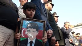 Birinci Qarabağ müharibəsində şəhid olanların nəşləri Xocavəndə göndərildi (FOTO)