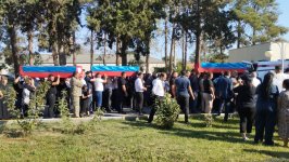Birinci Qarabağ müharibəsində şəhid olanların nəşləri Xocavəndə göndərildi (FOTO)