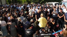 Birinci Qarabağ müharibəsində şəhid olanların nəşləri Xocavəndə göndərildi (FOTO)