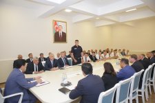 Xaçmaz Rayon İcra Hakimiyyətində növbəti müşavirə keçirilib (FOTO)