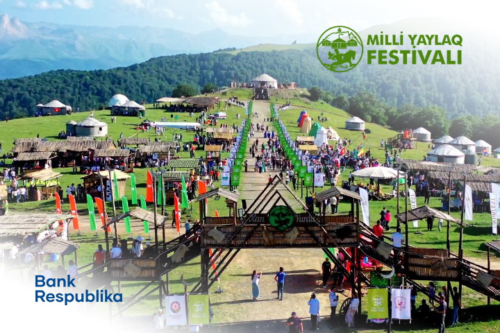 “Bank Respublika“nın dəstəyi ilə III Milli Yaylaq Festivalı keçirildi (FOTO/VİDEO)