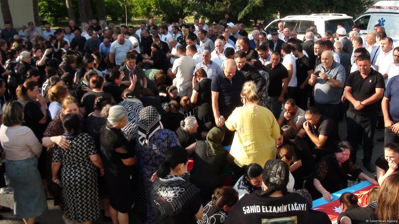 Birinci Qarabağ müharibəsində şəhid olanların nəşləri Xocavəndə göndərildi (FOTO)