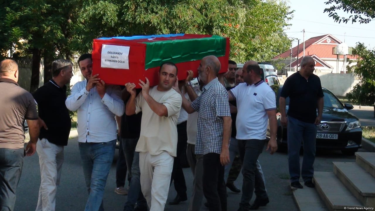 Birinci Qarabağ müharibəsində şəhid olanların nəşləri Xocavəndə göndərildi (FOTO)