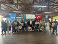 Türkiyədə keçirilən beynəlxalq düşərgənin bağlanış mərasimi baş tutub (FOTO)