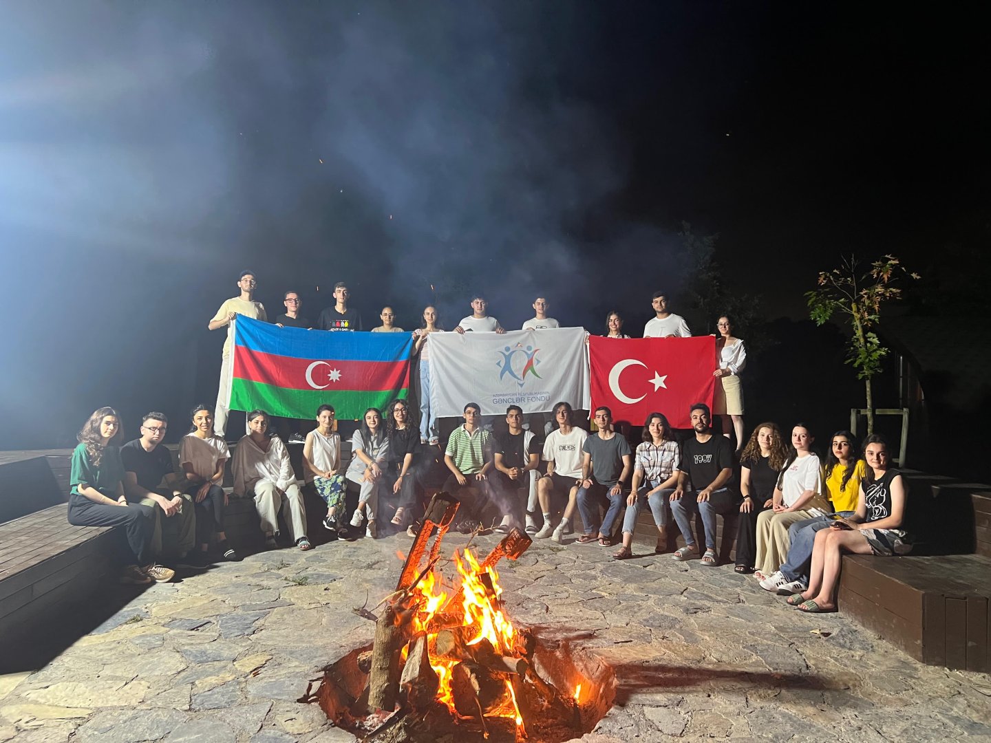 Türkiyədə keçirilən beynəlxalq düşərgənin bağlanış mərasimi baş tutub (FOTO)