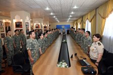 Bakı Hərbi Kollecində “Məşəl kimi yanan ürək” adlı tədbir keçirilib (FOTO)