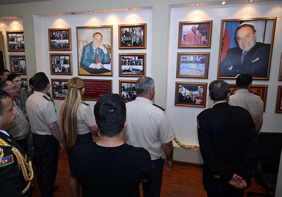 Bakı Hərbi Kollecində “Məşəl kimi yanan ürək” adlı tədbir keçirilib (FOTO)
