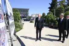 Prezident İlham Əliyev Bakıda əsaslı şəkildə yenidən qurulan Nərimanov parkının açılışında iştirak edib (FOTO) (YENİLƏNİB)