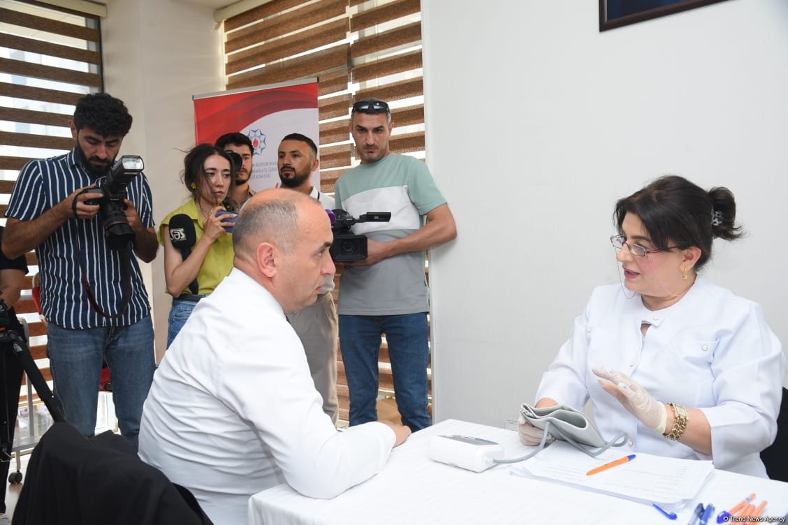 Azərbaycan İlahiyyat İnstitutunda qanvermə aksiyası keçirilib (FOTO)