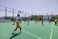 Daşkəsəndə məktəbli qızlar arasında voleybol turniri keçirilib (FOTO)