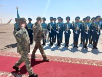 Zakir Həsənov Qazaxıstana getdi (FOTO)